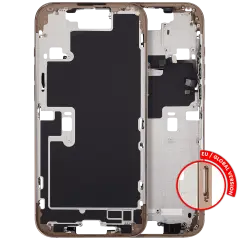 Chasis (marco intermedio) con Power y Botón de volumen para iPhone 16 Pro Max (versión UE / global) (Compatible Plus)