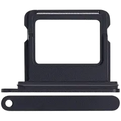 Single Sim Card Tray Compatible For iPhone 17 (Black)
