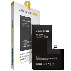 Replacement Battery For iPhone 16 Pro Max (AmpSentrix Pro)