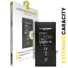 Replacement Battery For iPhone 8 (AmpSentrix Pro Extended)
