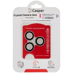 Casper Camera Lens Protector For iPhone 17 Pro / 17 Pro Max (Silver) (Clear)