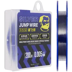 Ultra Fine Silver Jump Wire 0.005MM*200M (FS205) (Mechanic)