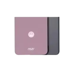 Flip Back Cover Glass For Motorola Razr / Razr 60 (XT2553 / 2025) (Genuine OEM)(Parfait Pink)