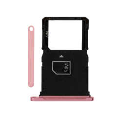Sim Card Tray For Motorola Razr / Razr 60 (XT2553 / 2025) (Genuine OEM) (Parfait Pink) 