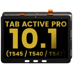 LCD Assembly Without Frame For Samsung Galaxy Tab Active Pro 10.1" (T545 / T540 / T547) (2019) (Refurbished) (Black)