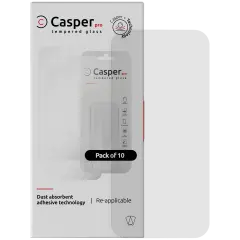 Casper Pro Tempered Glass For iPhone Air (10 Pack) (Clear)