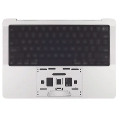 Top Case With Battery ISO Russian For MacBook Pro 14" A3434 (2025) (Genuine OEM) (Silver)