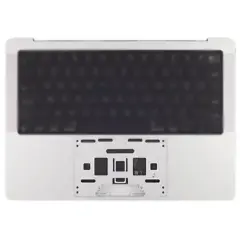 Top Case With Battery (ISO French) For MacBook Pro 14" A3434 (2025) (Genuine OEM) (Silver)