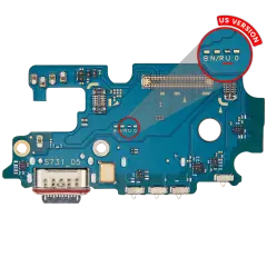 Charging Port Board With Sim Card Reader For Samsung Galaxy S25 FE 5G (S731U) (US Version) (Premium)