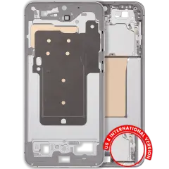 Mid-Frame Housing For Samsung Galaxy S25 FE 5G (US & International Version) (Icyblue / White)