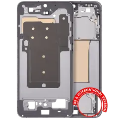 Mid-Frame Housing Compatible For Samsung Galaxy S25 FE 5G (US & International Version) (Jetblack / Navy)
