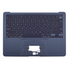 Top Case with Keyboard For MacBook Air 13" A2681 (2022)  (ISO Ukrainian) (Genuine OEM) (Midnight)