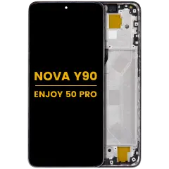 LCD Assembly With Frame For Huawei Nova Y90 / Enjoy 50 Pro (Refurbished) (Midnight Black)