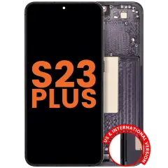 OLED Assembly With Frame For Samsung Galaxy S23 Plus 5G (US & International) (Blemish: Grade D) (Phantom Black)