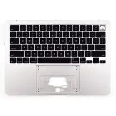 Top Case with Keyboard For MacBook Air 13" A2681 (2022)  (ISO Swedish) (Genuine OEM) (Silver)