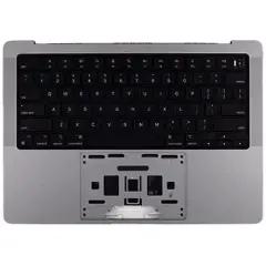 Top Case with Battery and Keyboard For MacBook  Pro 14" A2992 (2023)  (ISO Portuguese) (Genuine OEM) (Space Black)