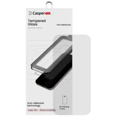 Casper Snap Tempered Glass For iPhone 17 Pro (Retail Pack) (AR Clear)