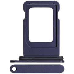 Dual Sim Card Tray Compatible For iPhone 17 Pro / 17 Pro Max (Deep Blue)