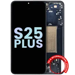 OLED Assembly With Frame For Samsung Galaxy S25 Plus 5G (US & International Version) (Service Pack) (Blue Black)