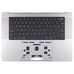 Top Case with Battery and Keyboard For MacBook Pro 16" A2485 (2021) (ANSI Korean) (Genuine OEM) (Space Gray)