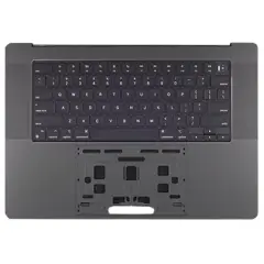 Top Case with Battery and Keyboard For MacBook Pro 16" A2991 (2023)  (ISO Western Spanish) (Genuine OEM) (Space Black)