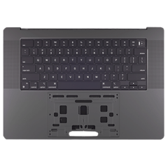 Top Case with Battery and Keyboard For MacBook Pro 16" A2991 (2023)  (ISO Bulgarian) (Genuine OEM) (Space Black)