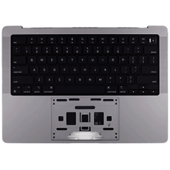 Top Case with Battery and Keyboard For MacBook Pro 14" A2992 (2023) (ISO British) (Genuine OEM) (Space Black)