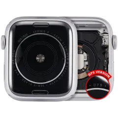 Housing Assembly Compatible For Watch Series 4 (44MM) (Used OEM Pull: Grade A) (GPS Version) (Aluminum / Silver)