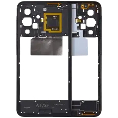 Mid-Frame Housing For Samsung Galaxy A17 4G (A175 / 2025) (Black)