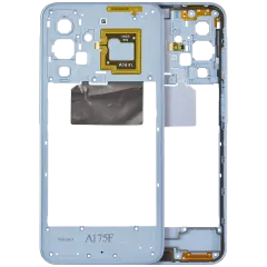 Mid-Frame Housing For Samsung Galaxy A17 4G (A175 / 2025) (Light blue)