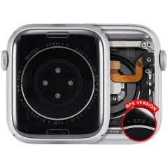 Housing Assembly Compatible For Watch Series 6 (44MM) (Used OEM Pull: Grade A) (GPS Version) (Aluminum / Silver)