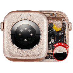 Housing Assembly Compatible For Watch Series 10 (42MM) (Aluminum/Rose Gold) (GPS Version)