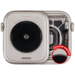 Housing Assembly Compatible For Watch Series SE 2nd (44MM) (Aluminum/Starlight) (Cellular Version)