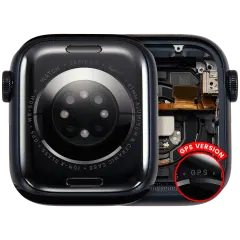 Housing Assembly Compatible For Watch Series 7 (41MM) (Used OEM Pull: Grade A) (GPS Version) (Aluminum / Space Black)