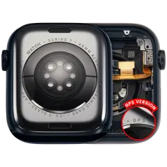 Housing Assembly Compatible For Watch Series 7 (45MM) (Used OEM Pull: Grade A) (Aluminum/Space Black) (GPS Version)