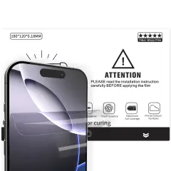 UV Film Protector 120×180 mm (UV Clear Pro) (10 Pack)