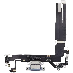 Charging Port Flex Cable For iPhone 17 (Aftermarket Plus) (Mist Blue)