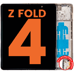 Inner OLED Assembly With Frame For Samsung Galaxy Z Fold 4 5G (US & International) (Blemish: Grade B) (Beige)
