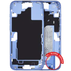 Mid-Frame Housing  W/ Small Parts For iPhone 16 Plus (EU / Global Version) (Used OEM Pull: Grade A) (Ultramarine)