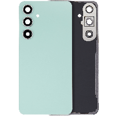 Back Cover Glass With Camera Lens For Samsung Galaxy S24 FE (No Logo) (Aftermarket Plus) (Mint)