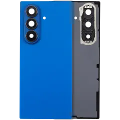 Back Cover Glass With Camera Lens For Samsung Galaxy Z Fold 7 5G (F966) (No Logo) (Aftermarket Plus) (Blue Shadow)
