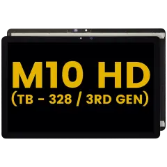 LCD Assembly without Frame For Lenovo Tab M10 (TB-328) (3rd Gen) (HD) (Refurbished)