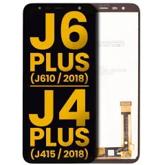 LCD Assembly Without Frame For Samsung Galaxy J6 Plus (J610 / 2018) / J4 Plus (J415 / 2018) (Refurbished) (Black)