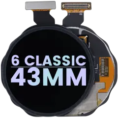 OLED Assembly For Samsung Galaxy Watch 6 Classic (43mm) (Service Pack) (Black)