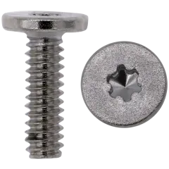 Screw (3IP M1.4 × 4.40L LCS Ni Flat Head Silver Nylon Patch P25 Base 3) Google Pixel 10 (Genuine OEM)