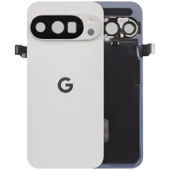 Back Cover Housing With Small Components Pre-Installed For Google Pixel 10 Pro (Used OEM Pull: Grade A) (Porcelain)