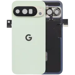 Back Cover Housing With Small Components Pre-Installed For Google Pixel 10 Pro XL (Used OEM Pull: Grade A) (Jade)