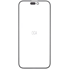 2 en 1 (cristal + OCA Pre-Installed) para iPhone 15 Pro Max (pack de 10)