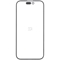 2 in 1 (Glass + OCA Pre-Installed) For iPhone 15 Pro (10 Pack)