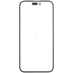 2 in 1 (Glass + OCA Pre-Installed) For iPhone 16 Plus (10 Pack)
